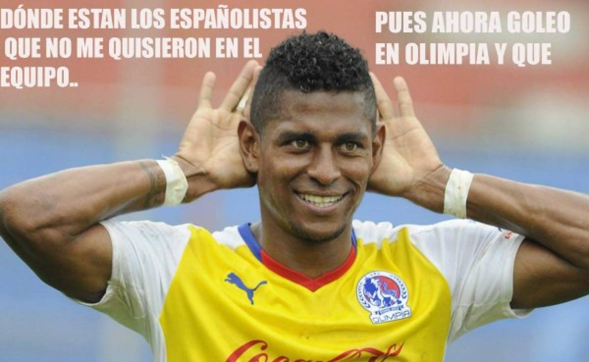 Olimpia, Carlos Pavón y Carlo Costly arrasan en los memes de la fecha 8 en Honduras