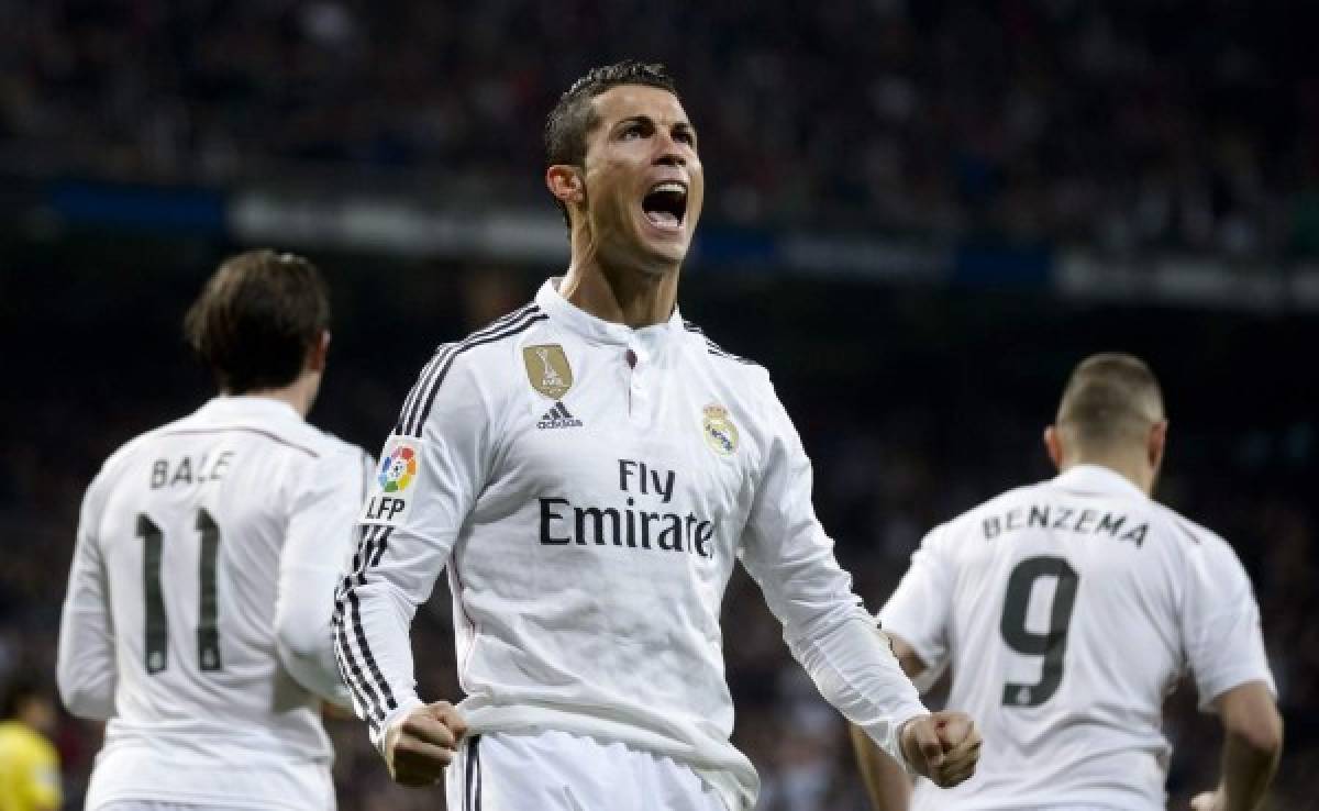 Cristiano, tercer goleador de la historia del Real Madrid