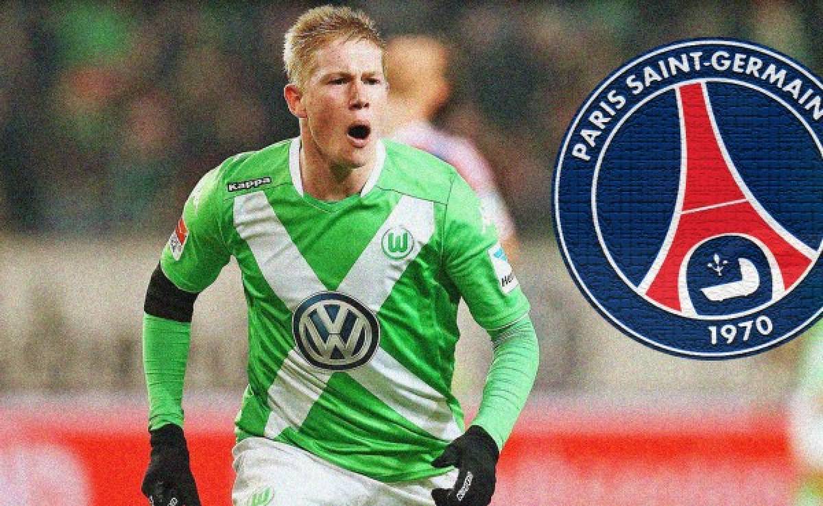 El PSG prepara una oferta millonaria por el Belga Kevin de Bruyne