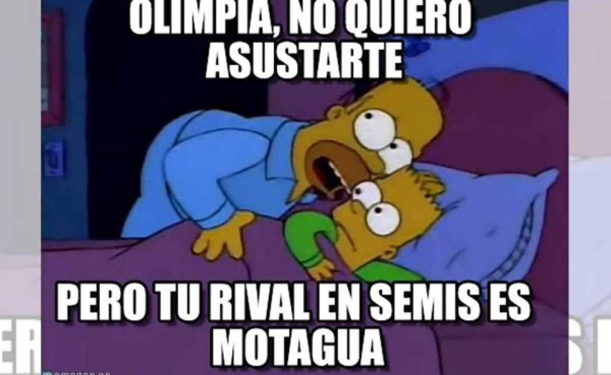 La llave Olimpia-Motagua comienza a robarse el show en los memes