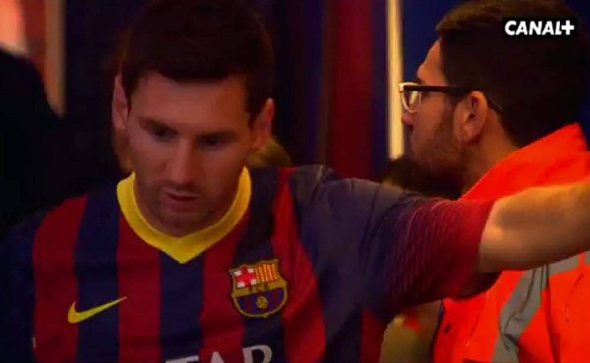 VIDEO: Messi volvió a vomitar previo al juego ante Bilbao