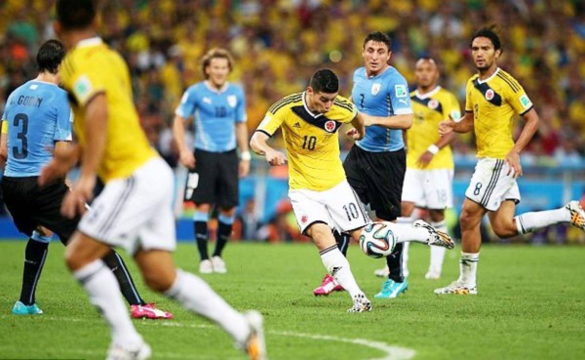 VIDEO: El gol de James Rodríguez a Uruguay, el mejor del Mundial para FIFA