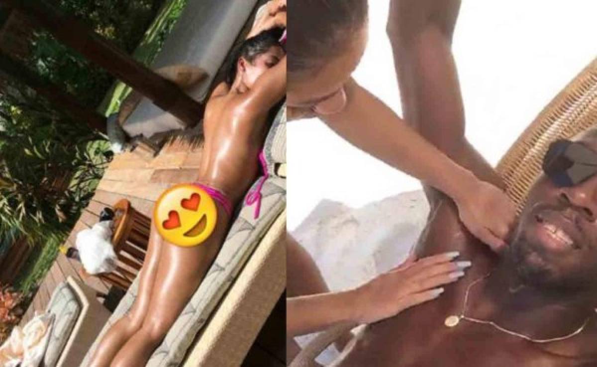Usain Bolt calienta las redes sociales con fotos muy íntimas con su chica