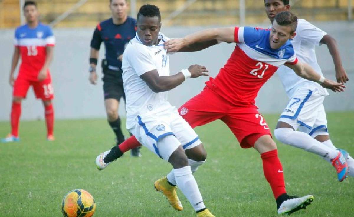 Sub-20 de Honduras vuelve a perder en amistoso contra Estados Unidos