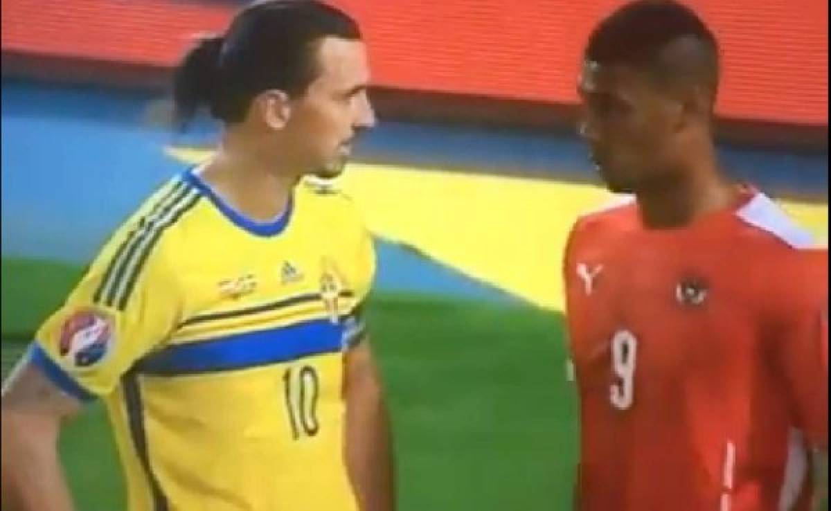 VIDEO: El gesto de Zlatan a un rival de Austria