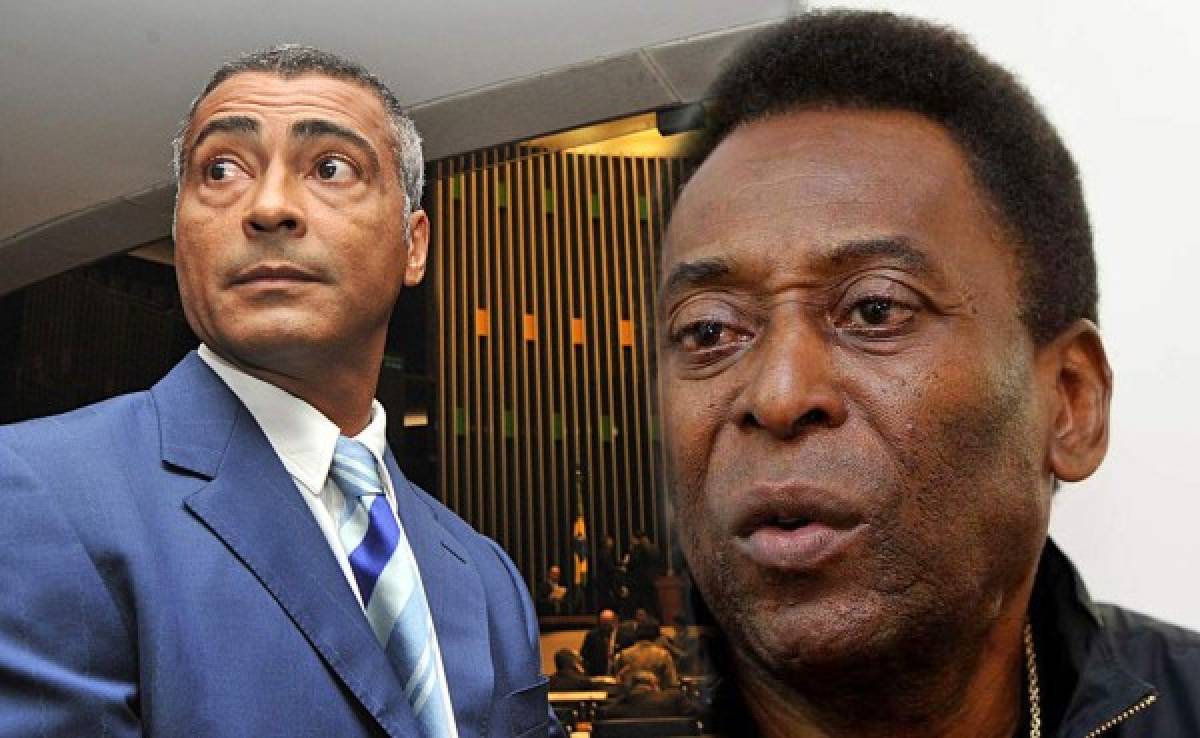 Romario afirma que el apoyo de Pelé a Blatter es 'vergonzoso'