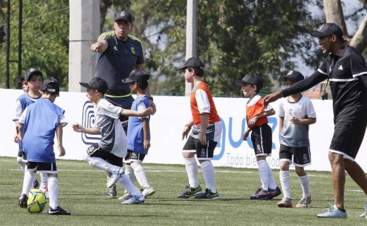 El primer Clinic de Real Madrid en Honduras está en marcha