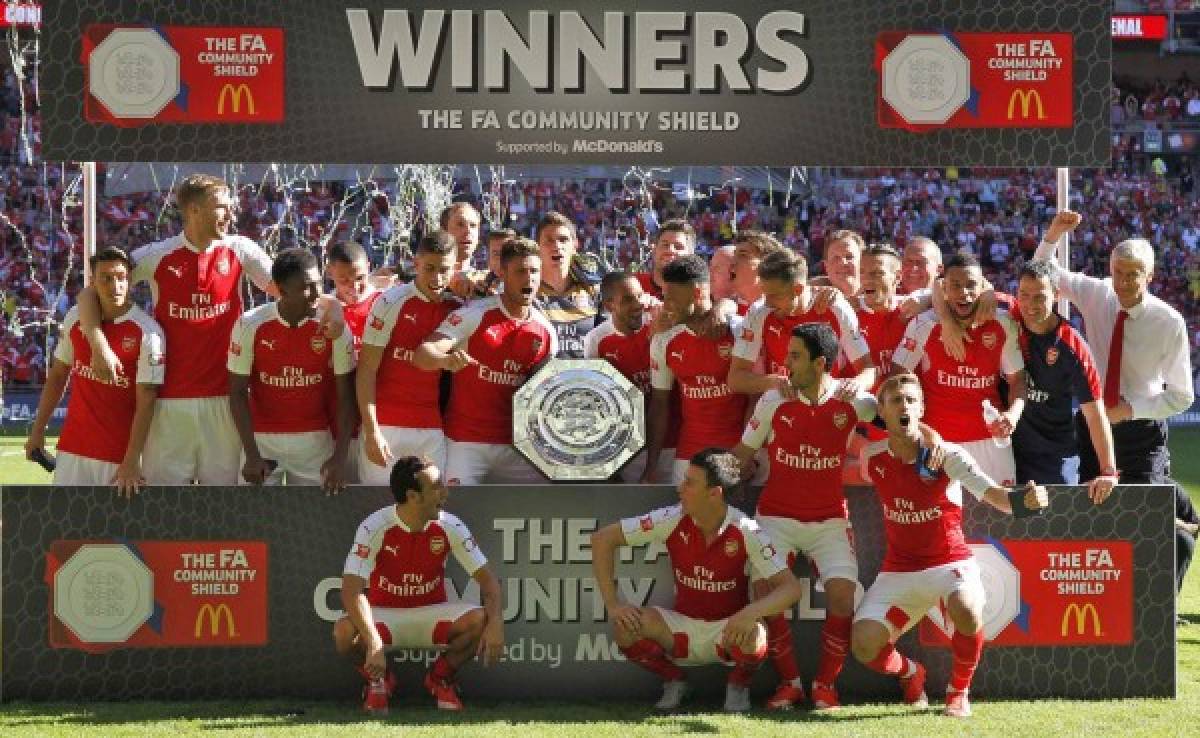 Arsenal derrota al Chelsea y revalida su título de la Community Shield