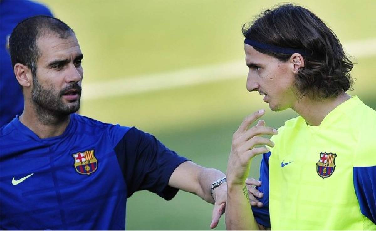 Representante de Ibrahimovic llamó 'tarado' a Pep Guardiola