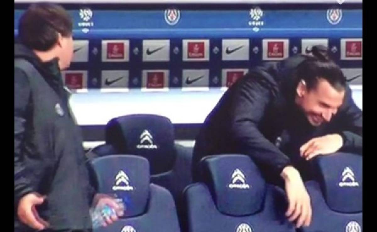 VIDEO: El médico del PSG es vacilado por Ibrahimovic