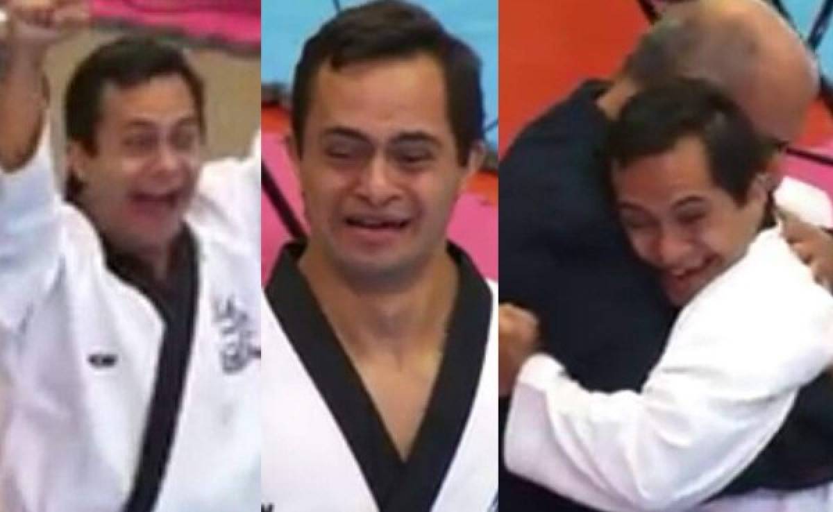 ¡Orgullo hondureño! Guillermo Erazo gana oro en los Panamericanos de Taekwondo
