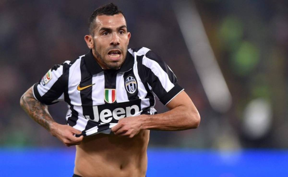Juventus empató ante Roma con gol de Tévez y se acerca al Scudetto