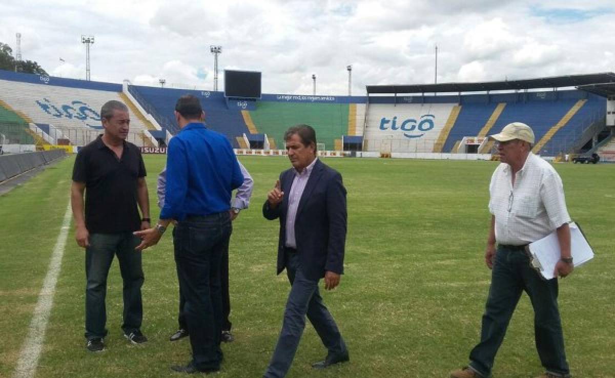 Honduras no jugará hexagonal en Tegucigalpa si no arreglan cancha del Nacional