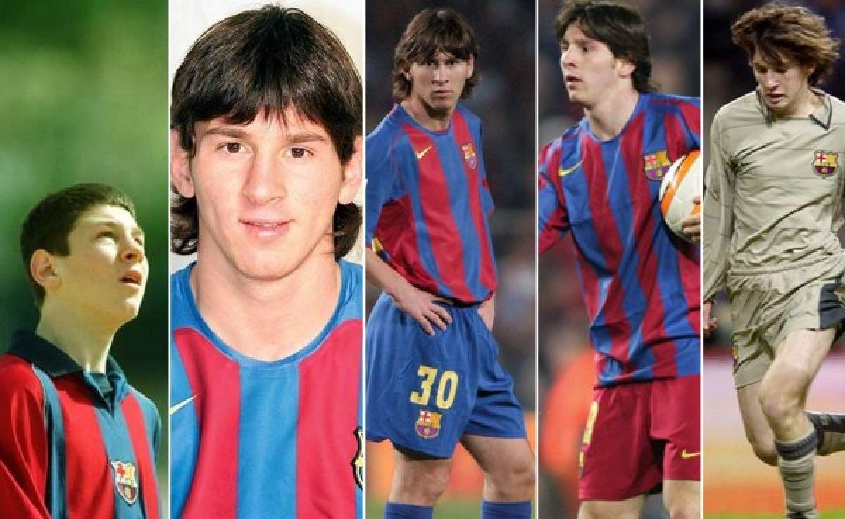 Así ha sido la evolución de Lionel Messi en 29 años