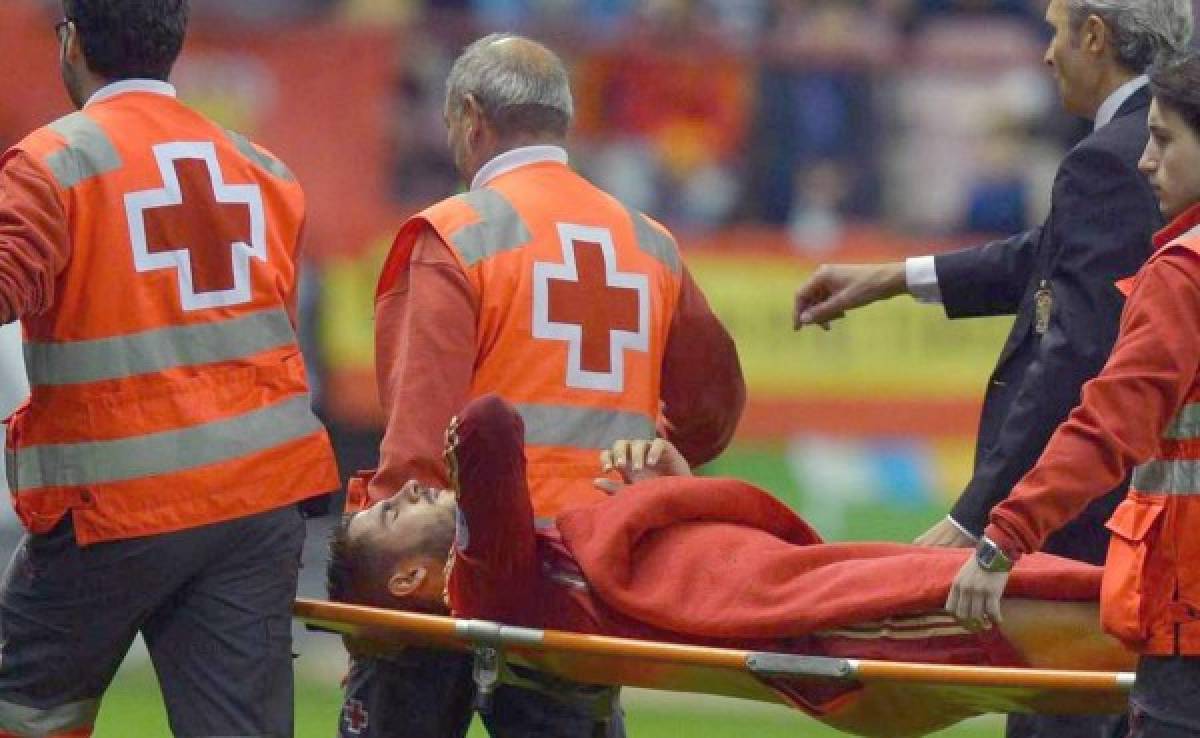 Morata lanza mensaje para calmar a la afición tras lesión con la Roja