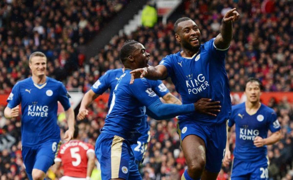 Leicester empata ante Manchester United y pospone su conquista del título