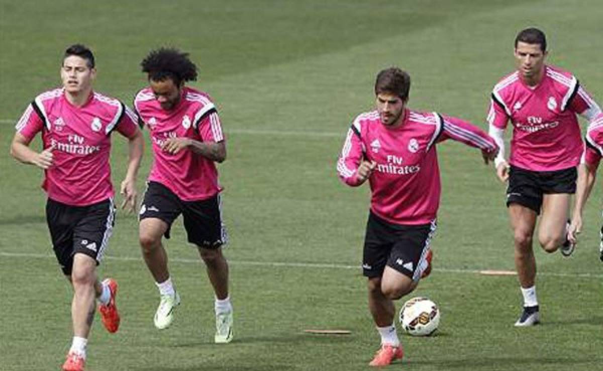 Real Madrid se entrenó en el Santiago Bernabéu sin Ramos, Modric y Khedira