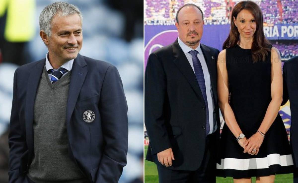 Mourinho a la esposa de Benítez: 'Cuide la dieta de su marido'