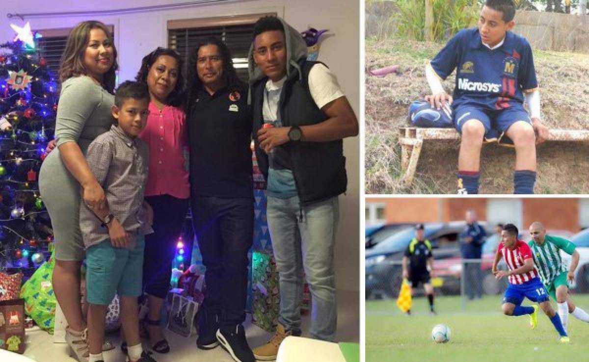La historia del futbolista que huyó de Honduras por amenazas de pandillas