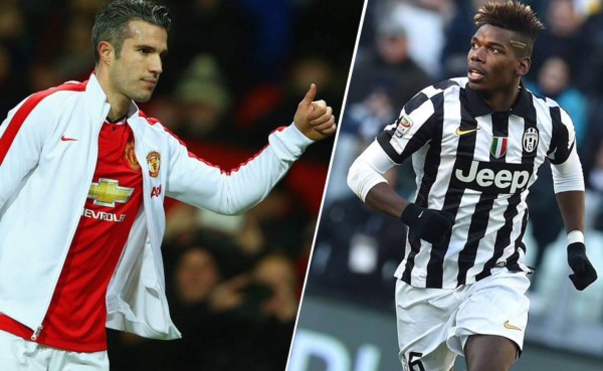 Manchester United ofrecerá a Van Persie en el traspaso de Pogba