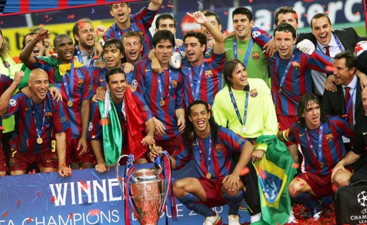 ¿Qué pasó con la generación del Barcelona campeona de Champions en París?