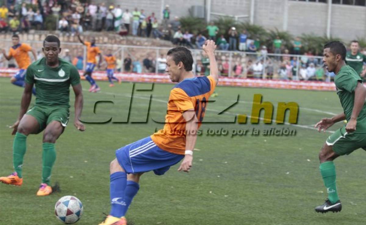 UPNFM y Juticalpa empataron en la ida de Final por el Ascenso.