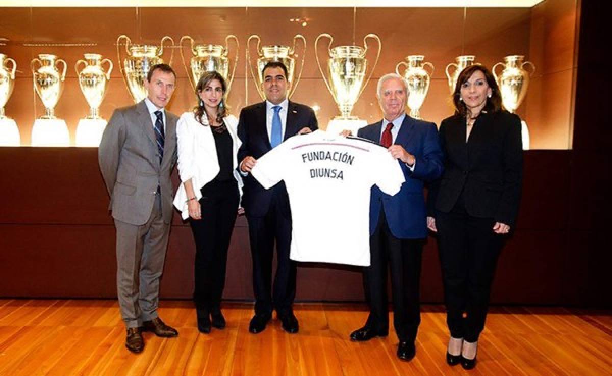 Fundación Diunsa y Real Madrid extienden convenio de colaboración