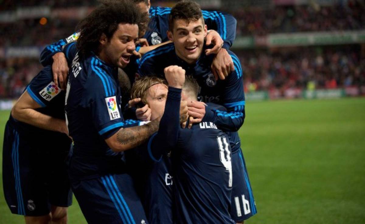 Un golazo de Luka Modric le da sufrido triunfo al Real Madrid sobre el Granada