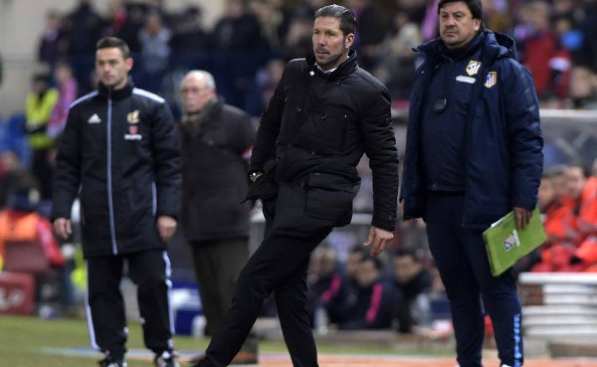 Simeone: 'Siento orgullo por mis jugadores'