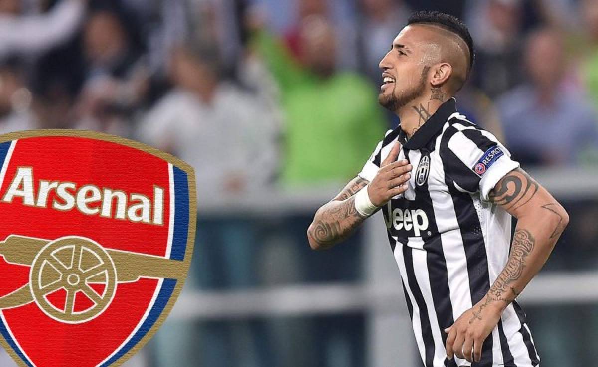 Medio italiano asegura acuerdo entre Juventus y Arsenal por Vidal