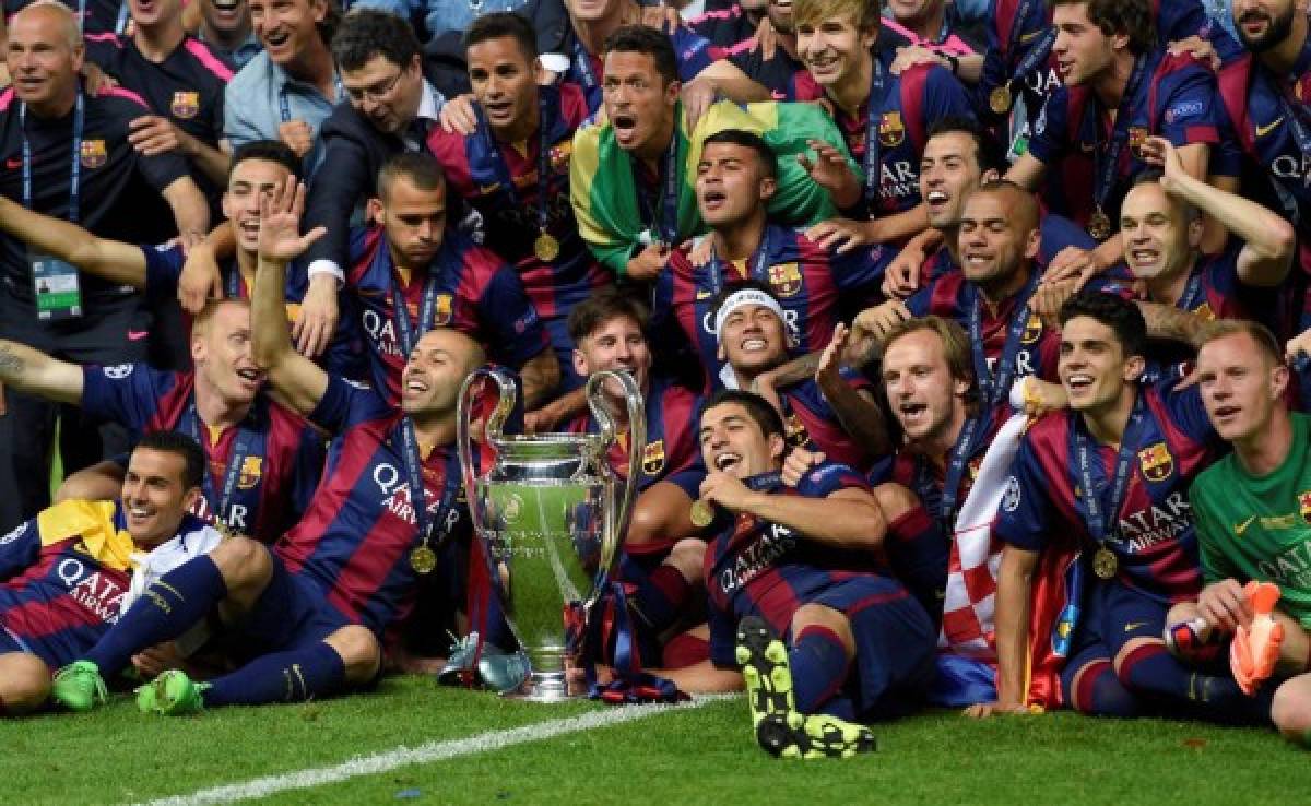 La UEFA homenajeará al Barcelona por sus cinco Champions League