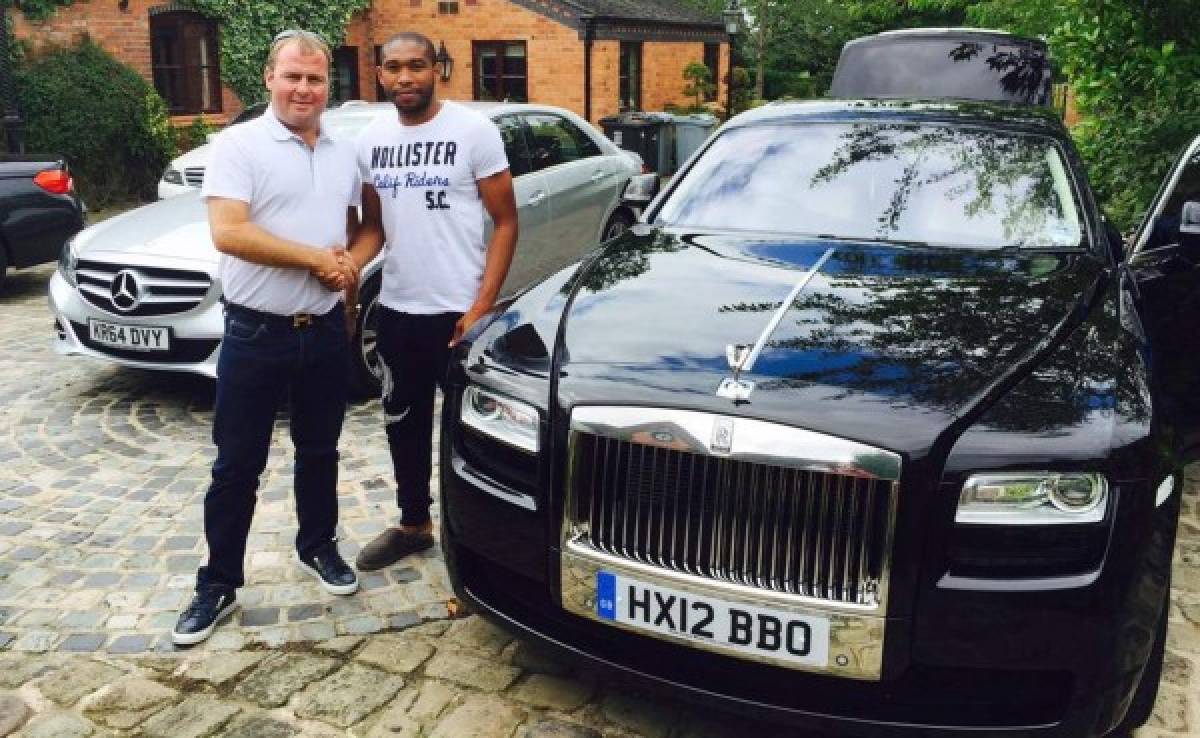 Wilson Palacios pone a la venta su espectacular Rolls-Royce Ghost