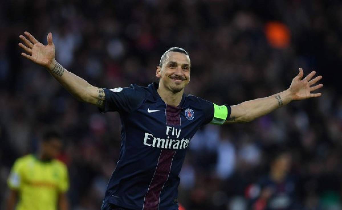 Zlatan Ibrahimovic se despide del PSG y de la Ligue 1 con doblete