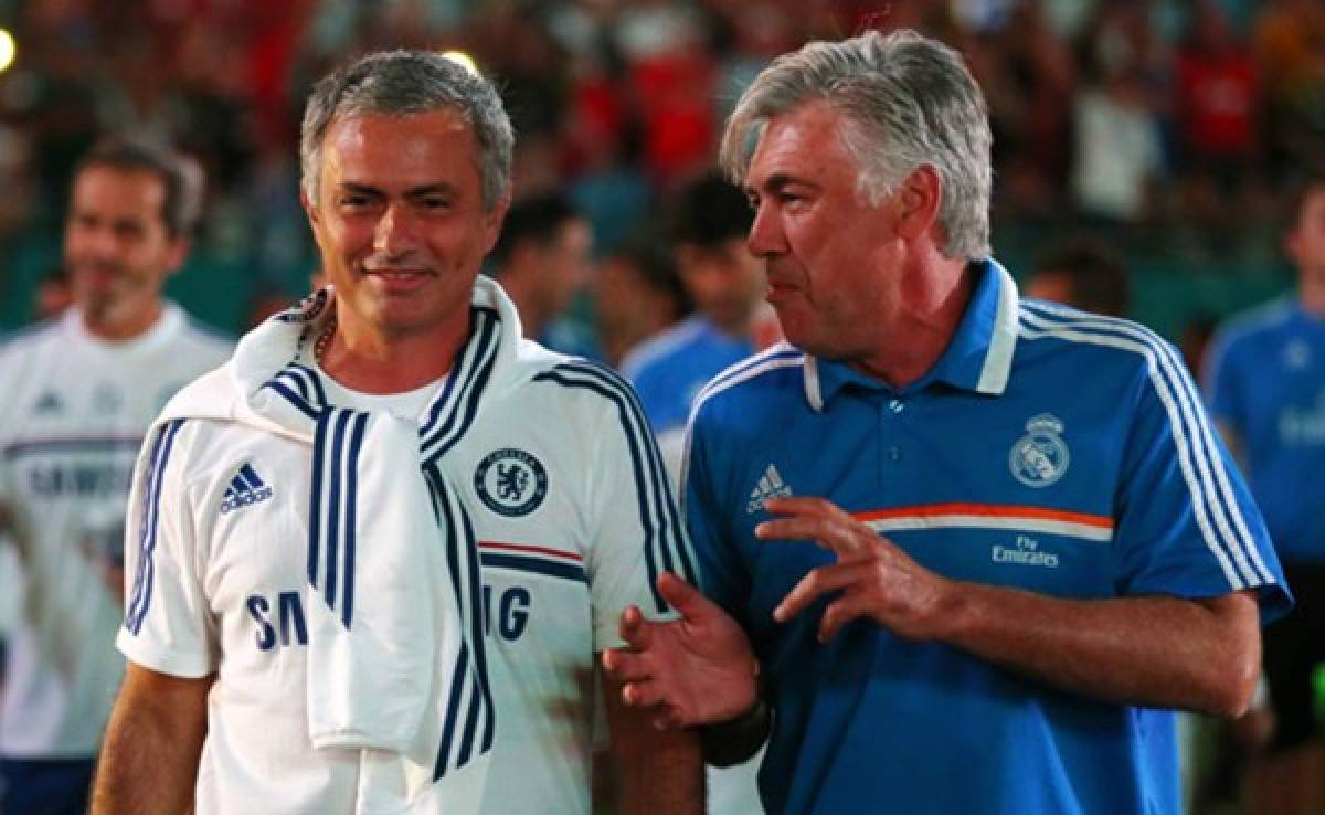 Mourinho, a Ancelotti: 'Yo no puedo elegir competiciones'