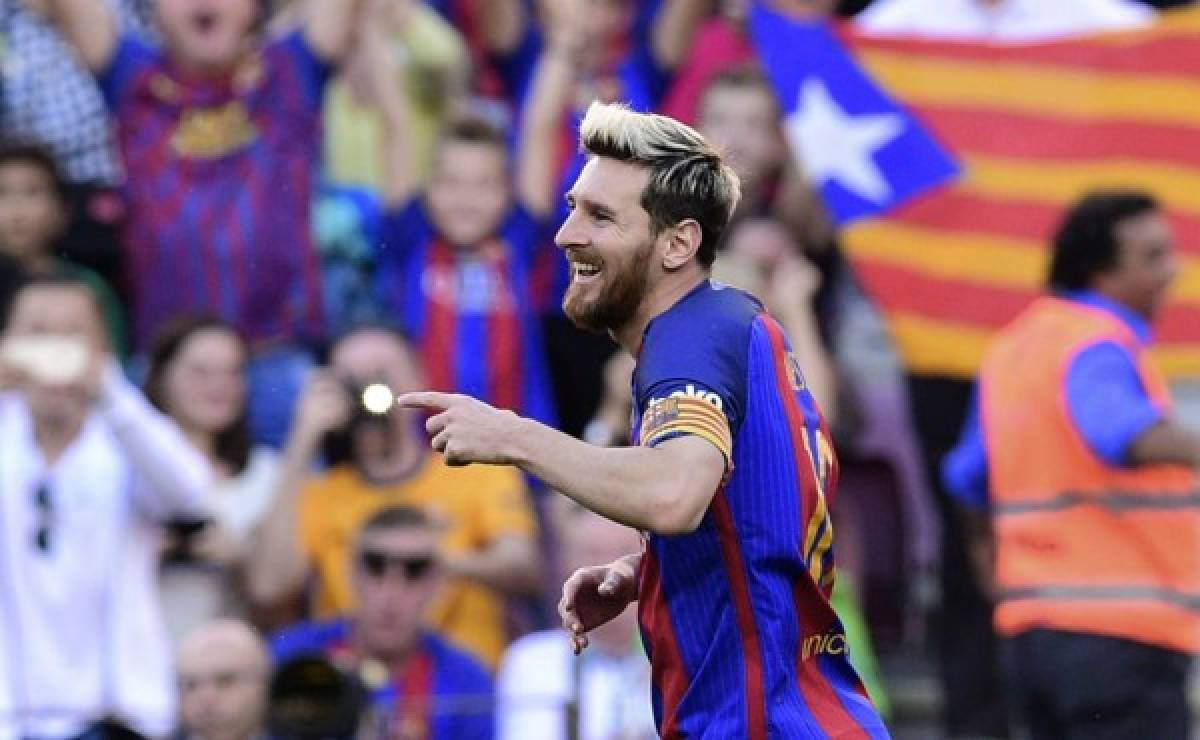 Paliza del FC Barcelona 4-0 a La Coruña en el regreso de Lionel Messi