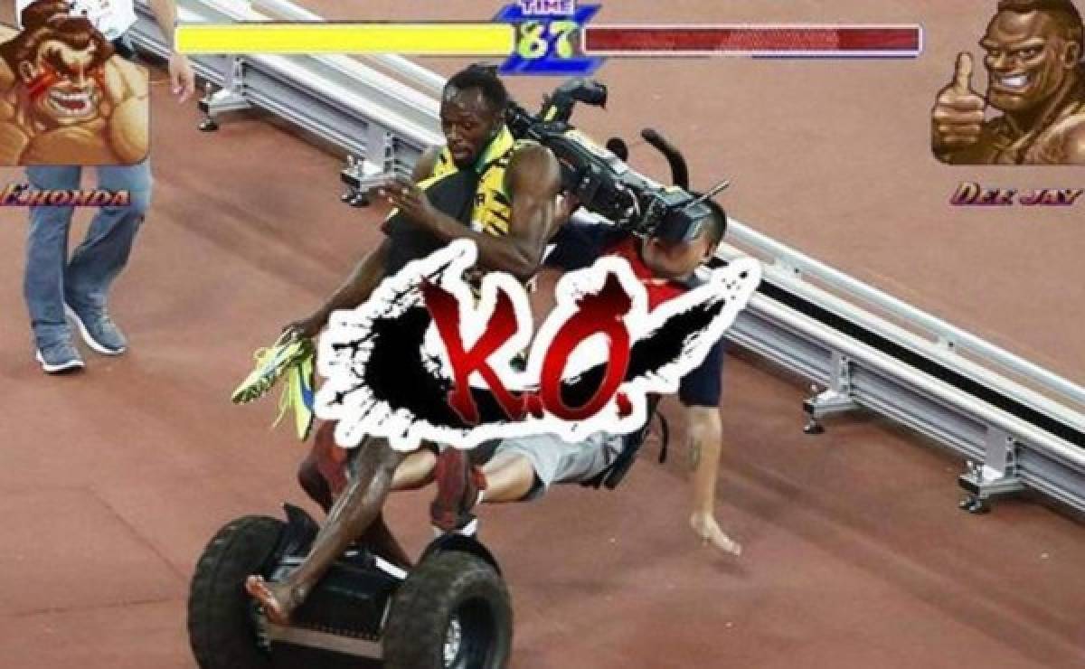 Los mejores memes de Usain Bolt de su caída en Japón
