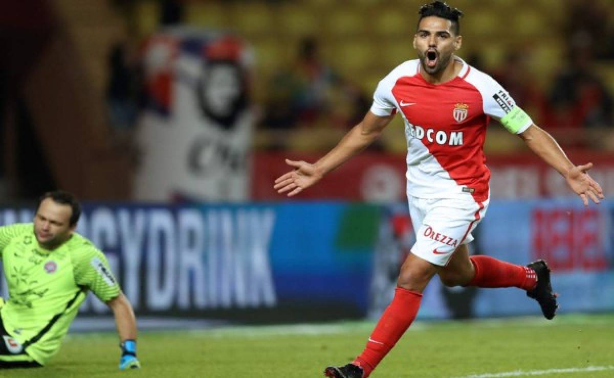 Radamel Falcao reaparece tras su lesión con gol en triunfo del Mónaco