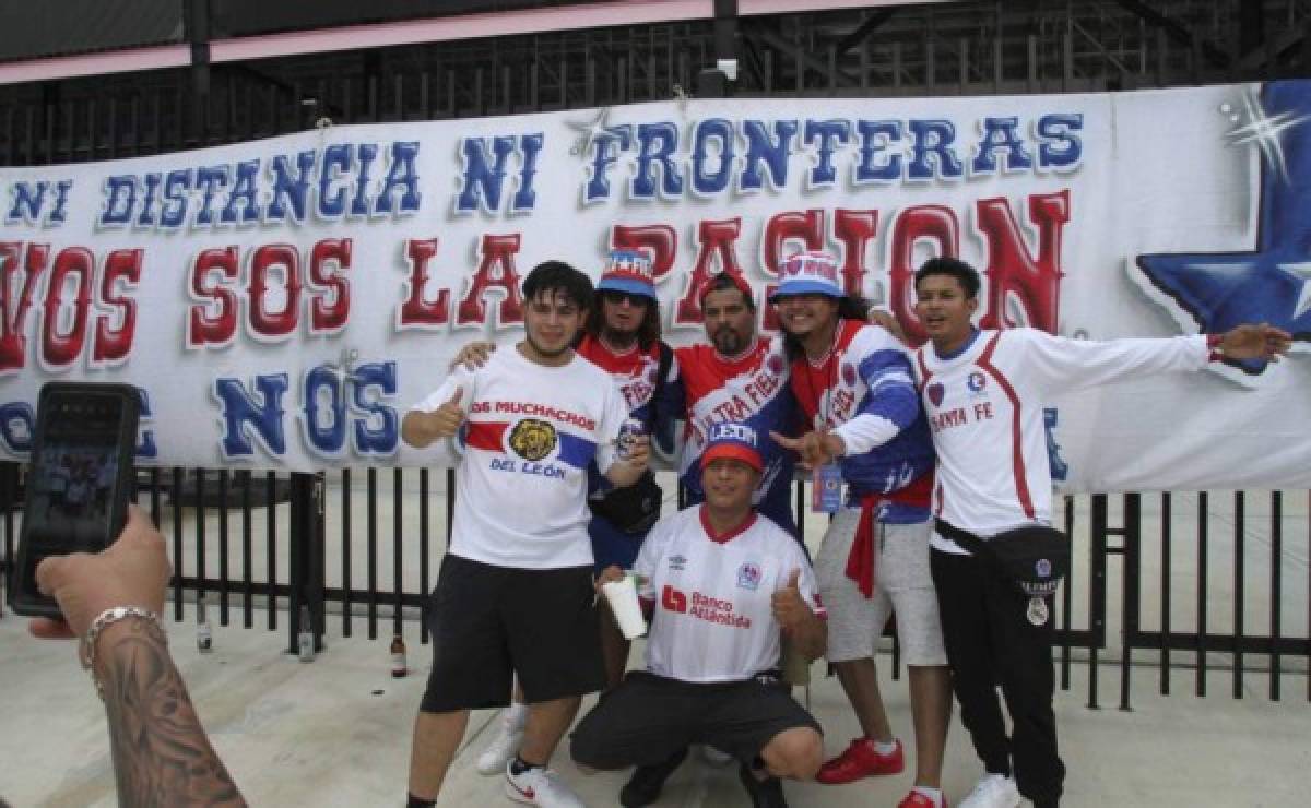 Afición del Olimpia conquista Fort Lauderdale en Florida en duelo ante Pachuca por la Copa Rematch