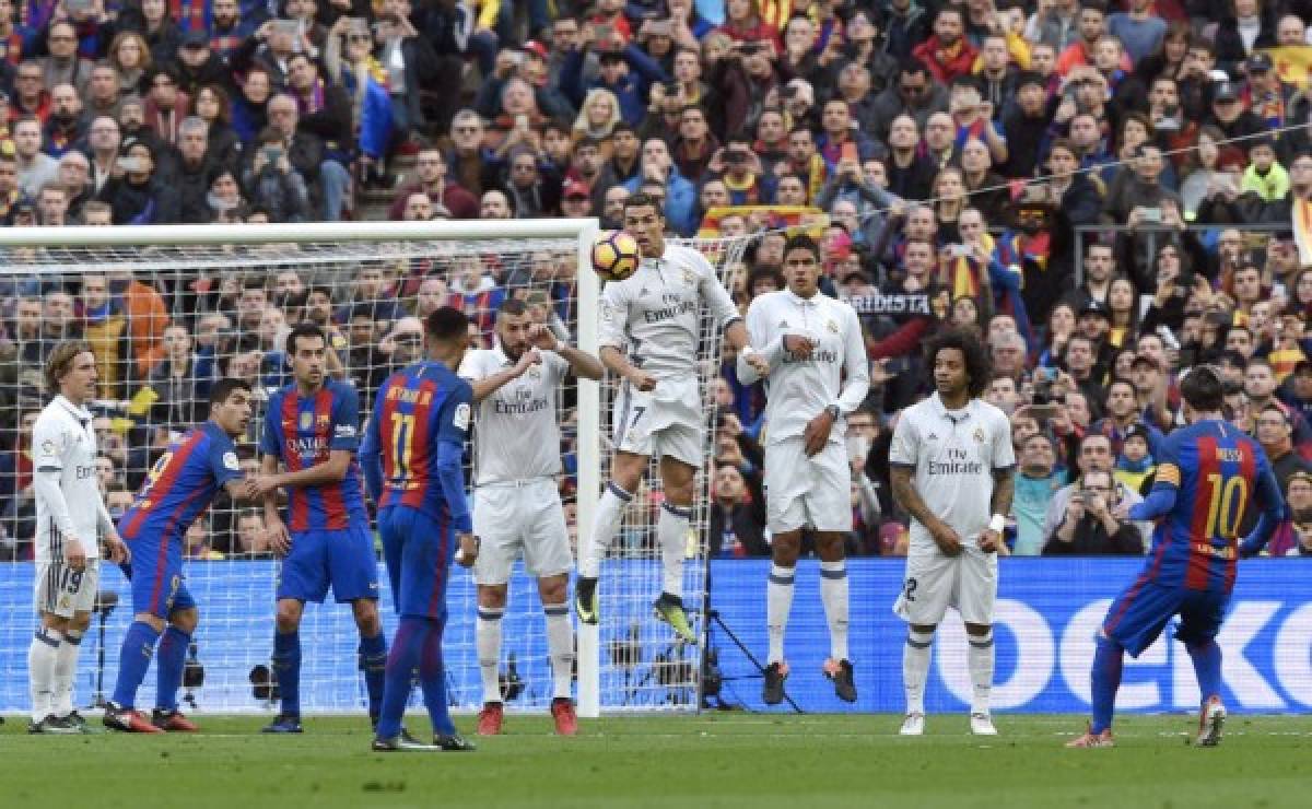 Messi y Cristiano se fueron en blanco en el clásico español