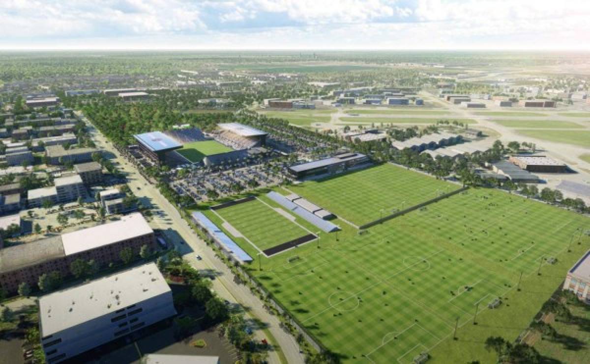 Así luce el Fort Lauderdale Stadium del Inter Miami a cuatro meses para su inauguración