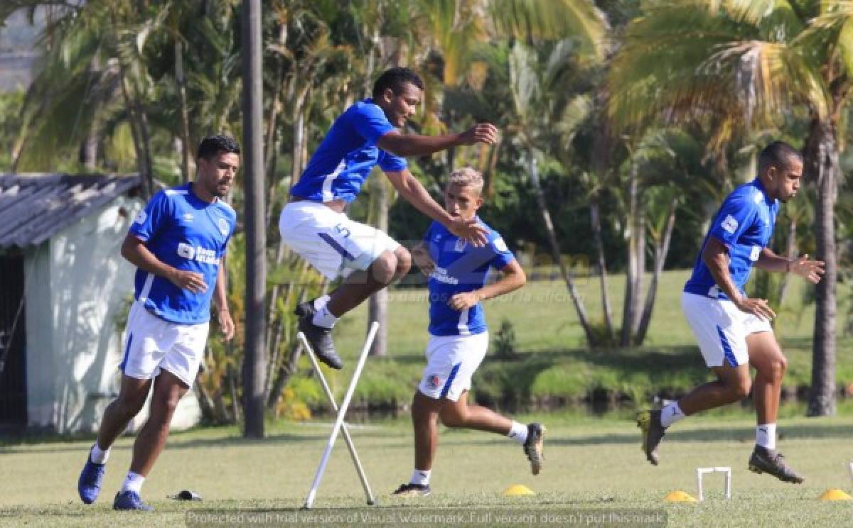 Con alegría y enfocado en un triunfo, cerró Olimpia preparación para enfrentar a Motagua