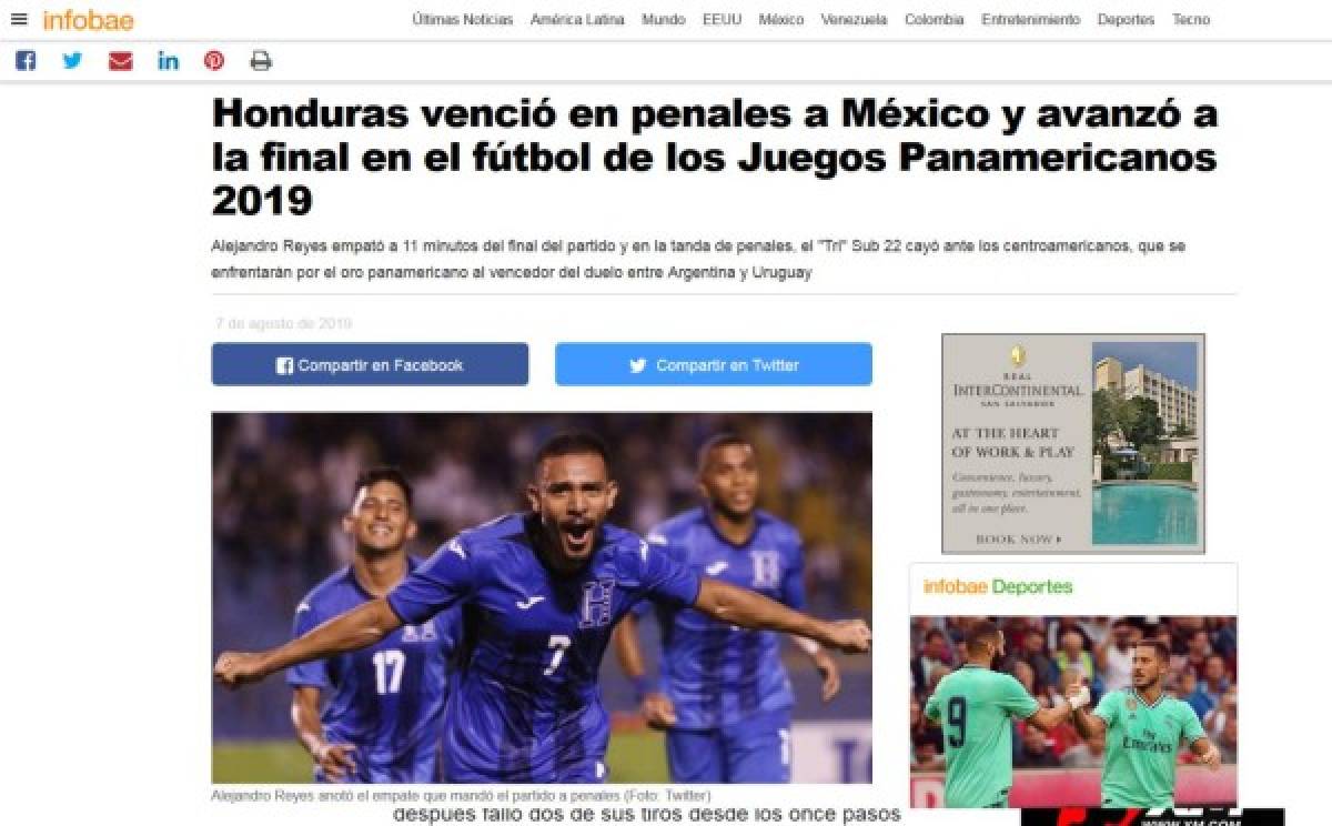 Prensa internacional ataca a México tras caer ante Honduras: 'Tricolor de tercera'
