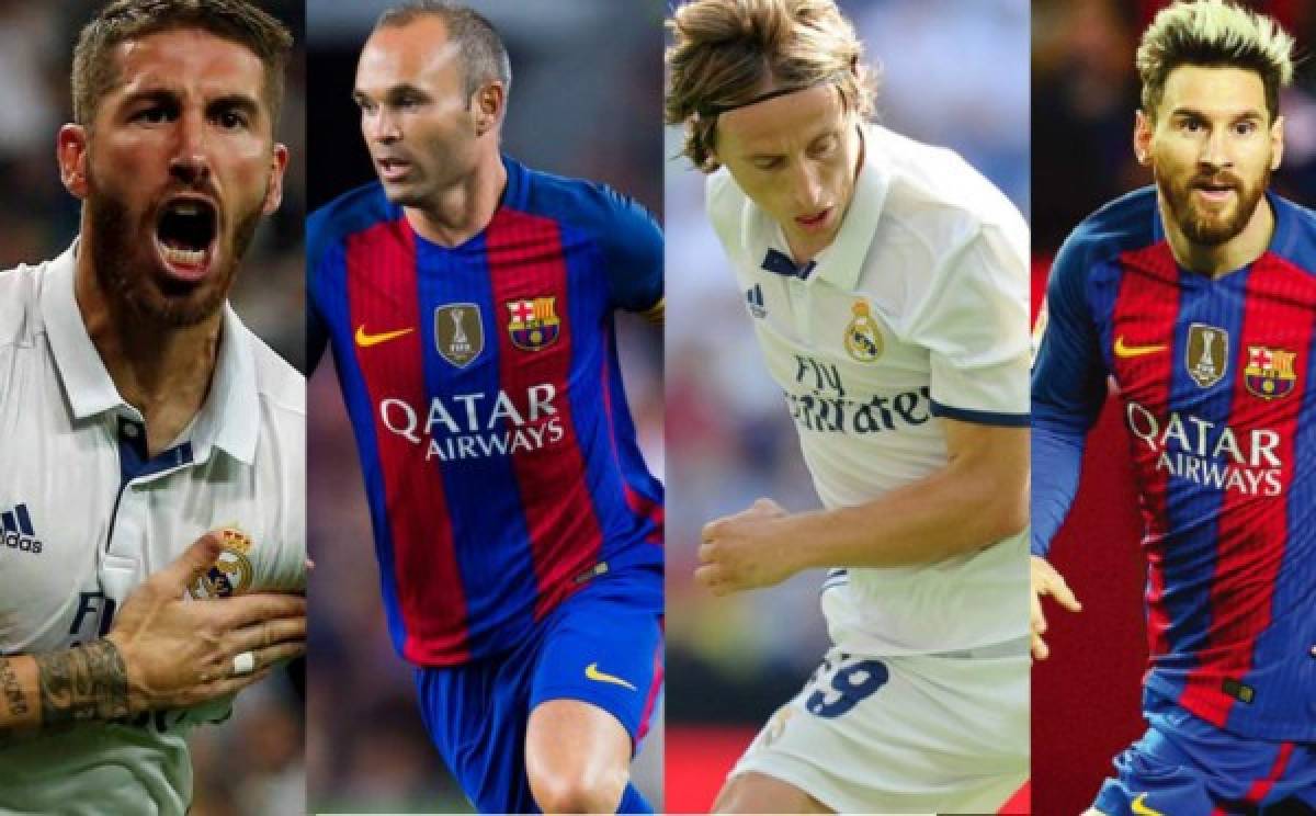 ¡De lujo! El mejor 11 combinado que puede verse del Barcelona-Madrid