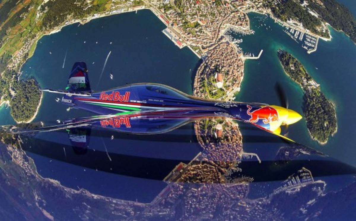 Imagen espectactular del Red Bull Air Race