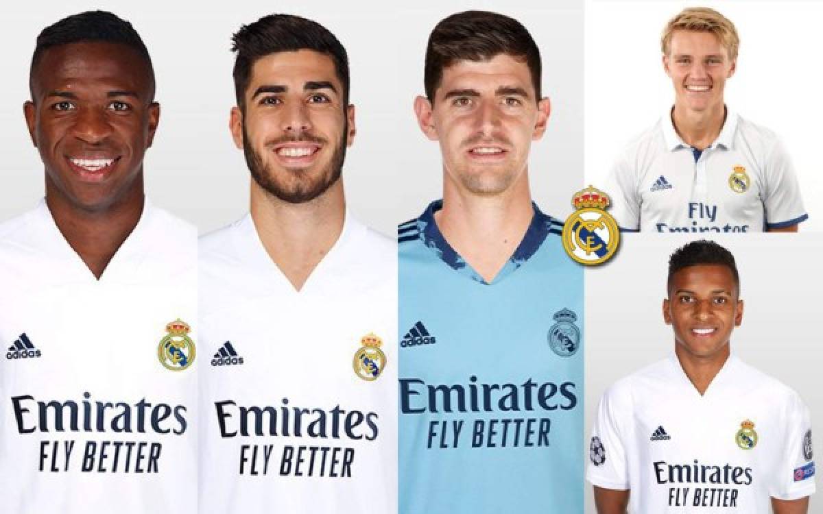 Con cambios: Los números de camisetas del plantel del Real Madrid para la temporada 20-21