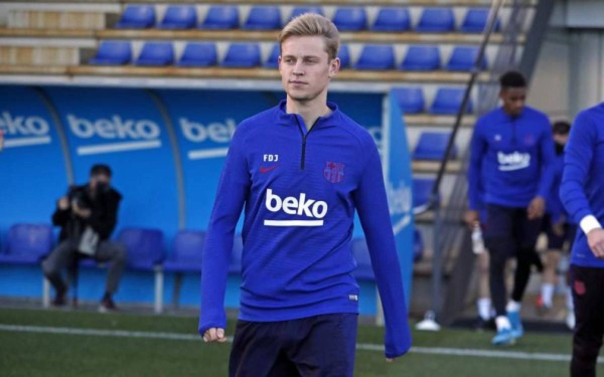 Barcelona recibe inesperada visita en su entrenamiento: ''Qué alegría verte por aquí, hermano''