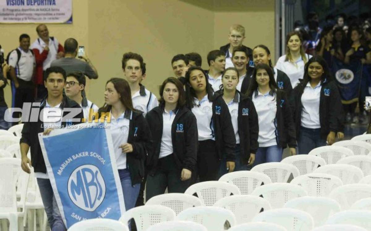 EN FOTOS: Así fue la inauguración del Torneo Centroamericano de Voleibol