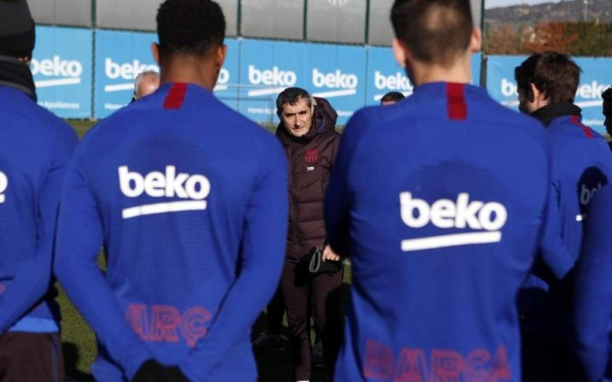 Barcelona: Sorpresa en el entrenamiento con Valverde en el centro de la tormenta