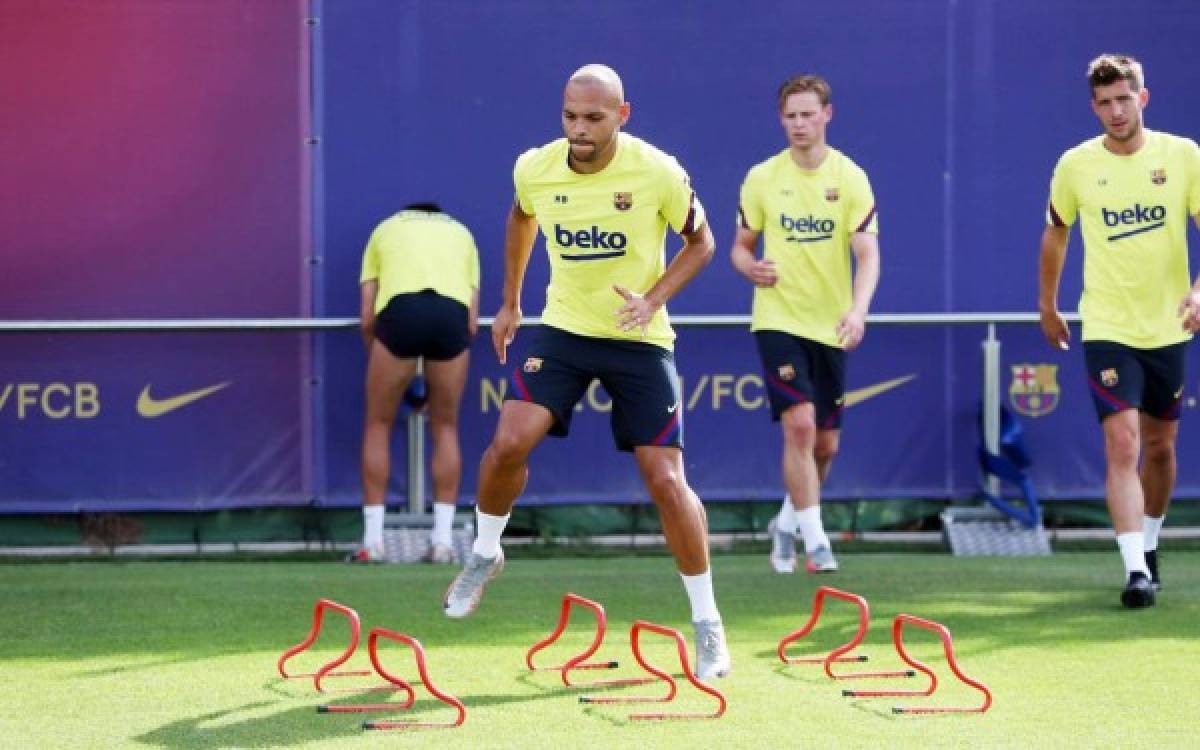 Barcelona regresa a los entrenamientos y Messi sorprende con sus peculiares y nuevos botines