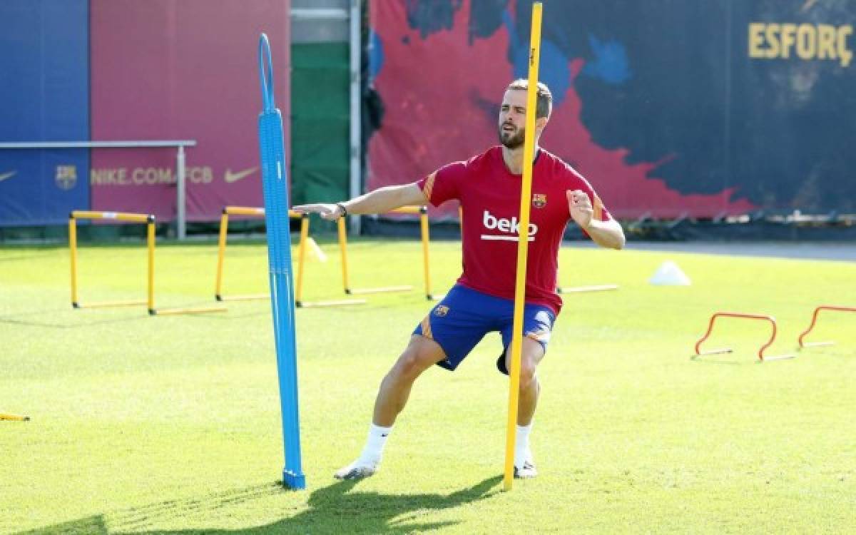 Así fue el primer entrenamiento de Pjanic con el Barcelona; se lo imaginó de otra forma